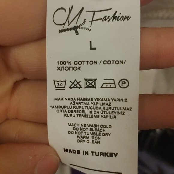 CM Fashion unisex hoodie Long Sleeve with pockets color green - Picture 5 of 5